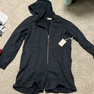 Jackson Rowe Romper with hood. Size L. NWT. Very roomy.